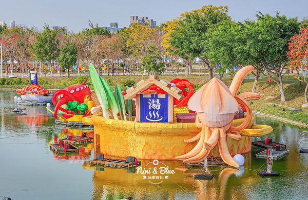 ▲▼2025台中燈會，9大主題燈區、小提燈領取資訊一次看。（圖／部落客nini and blue提供）