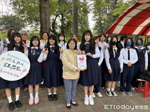 ▲台南捐血站暨私立聖功女中班聯會，於2月15日上午9時至下午5時，合作舉辦「青春熱血，你是我的理想型！」捐血活動。（圖／記者林東良翻攝，下同）