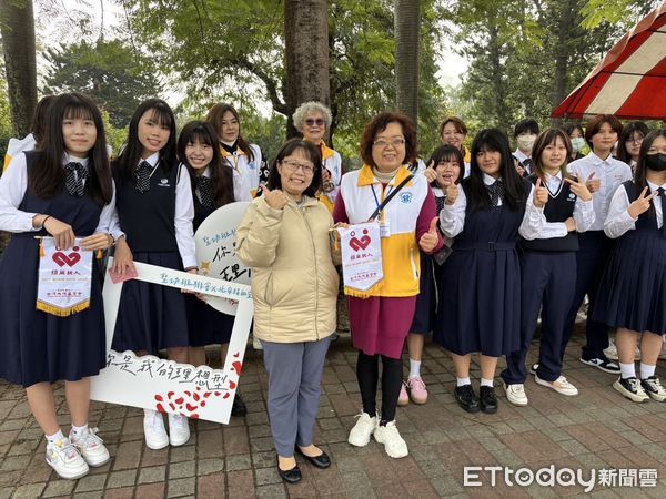 ▲台南捐血站暨私立聖功女中班聯會，於2月15日上午9時至下午5時，合作舉辦「青春熱血，你是我的理想型！」捐血活動。（圖／記者林東良翻攝，下同）