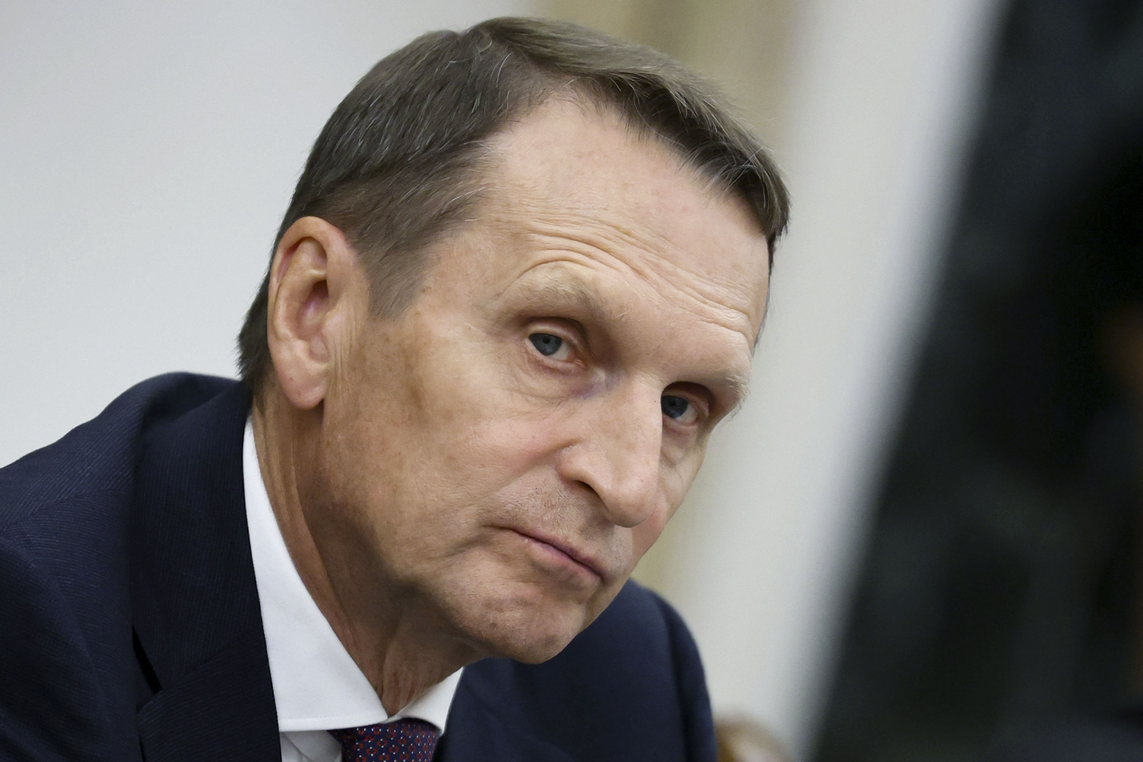 ▲▼ 俄羅斯對外情報局局長納雷什金（Sergei Naryshkin）。（圖／達志影像／美聯社）