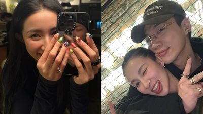 ØZI霸氣勾脖辣模女友放閃! 「甜曬貼臉合照」網看瞎:好浪漫