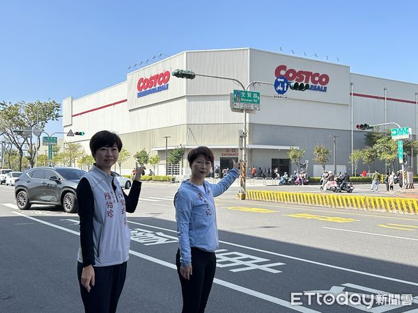 ▲立委陳亭妃爭取國土署4120萬元，改善台南和緯路3大路口2月中旬已通過。（圖／記者林東良翻攝，下同）