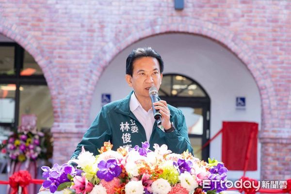 ▲立委林俊憲積極爭取獲內政部補助500萬元，15日王城里社區活動中心舉辦落成啟用典禮。（圖／記者林東良翻攝，下同）