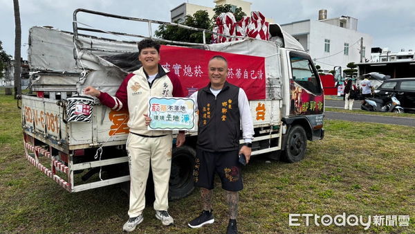 ▲環保局攜手8宮廟推「菸蒂不落地」。（圖／記者楊漢聲翻攝）