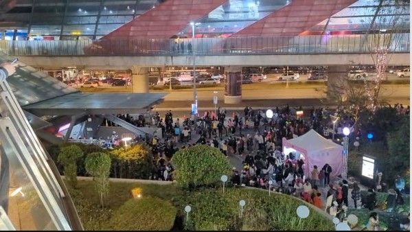 ▲2025台灣燈會首週六假日逾220萬人次塞爆燈區　