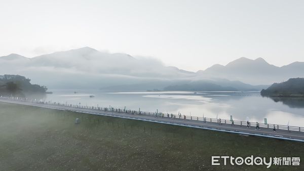 ▲紐崔萊日月潭環湖路跑吸引逾3000國內外民眾參與。（圖／日月潭國家風景區管理處提供，下同）