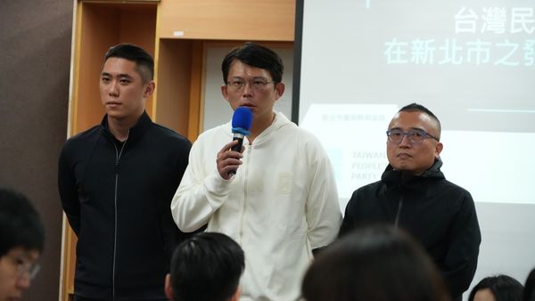 ▲▼黃國昌出席民眾黨新北黨部幹部座談。（圖／民眾黨提供）