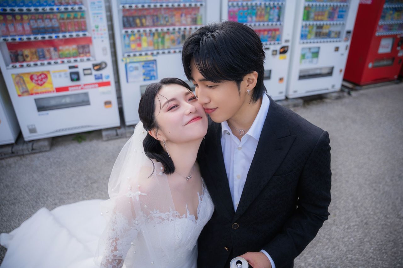 ▲▼焦凡凡、婁峻碩沖繩百萬婚禮。（圖／想不到音樂工作室提供）