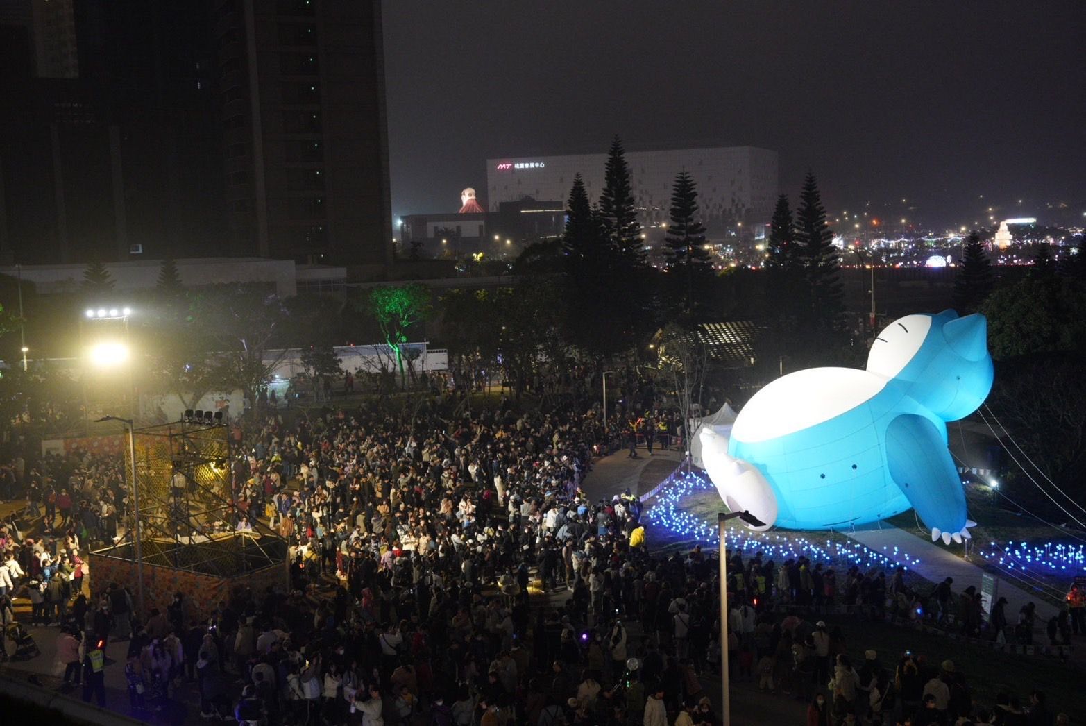 ▲▼桃園市政府,寶可夢,千塘國燈區。（圖／桃園市政府提供）