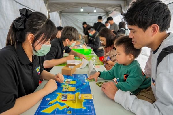 ▲2025台灣燈會寶可夢首場快閃見面會
