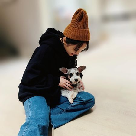 ▲楊丞琳十分想念愛犬。（圖／翻攝自Instagram／rainie77）