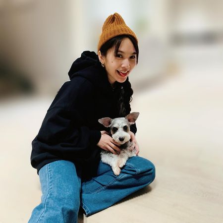 ▲楊丞琳曬合照追憶愛犬。（圖／翻攝自Instagram／rainie77）