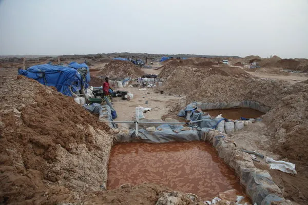 ▲▼西非馬利位於奇達（Kidal）的金礦。（圖／達志影像／美聯社）