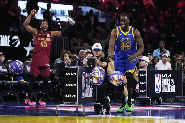 ▲▼勇士悍將格林批評NBA新的全明星賽賽制。（圖／達志影像／美聯社）