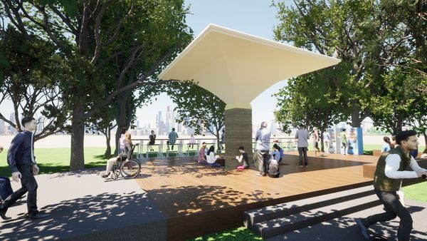 ▲CHILL LAND 趣悠天地全新規劃模擬圖。（圖／新北市高灘處提供）