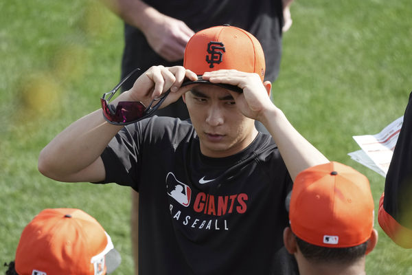 ▲舊金山巨人李政厚。（圖／達志影像／美聯社）