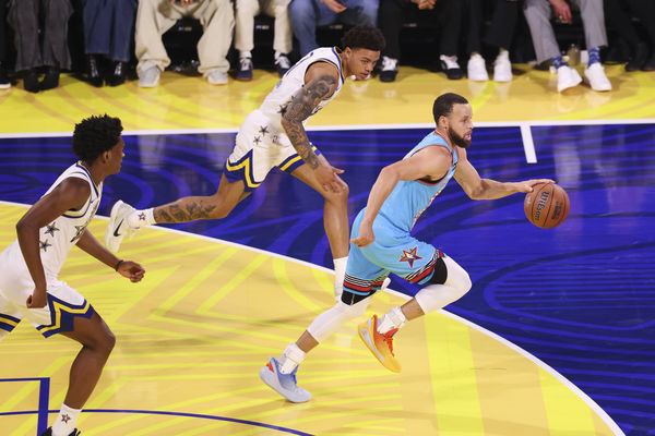 ▲NBA全明星賽，坦圖、柯瑞。（圖／達志影像／美聯社）