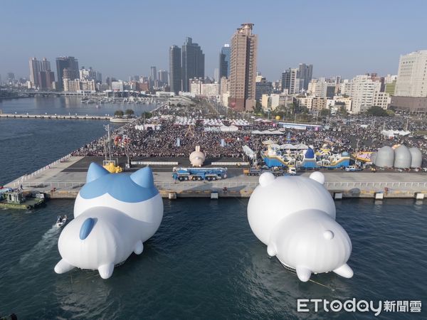 ▲▼吉伊卡哇,2025高雄冬日遊樂園創下超過600萬參觀人潮，帶進逾100億觀光產值。（圖／記者許宥孺翻攝）