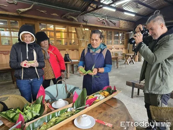 ▲▼兩位記者深入探索花蓮多處特色景點與部落，了解原民文化與特色飲食。（圖／花蓮縣政府提供，下同）