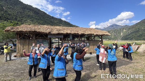 ▲▼布農豆豆屋災後重建後辦理落成祈福儀式並啟用。（圖／花蓮分署提供，下同）