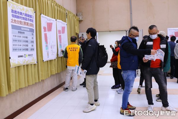 ▲▼    東區大進步重要引擎！建國二村、復興新村市地舉辦重劃土地分配說明會  。（圖／嘉義市政府提供）
