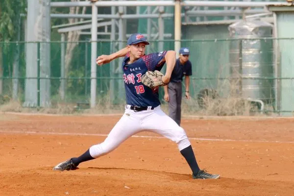 ▲▼雷皓博飆無安打比賽，北科分組二進第三階段。（圖／學生棒聯提供）