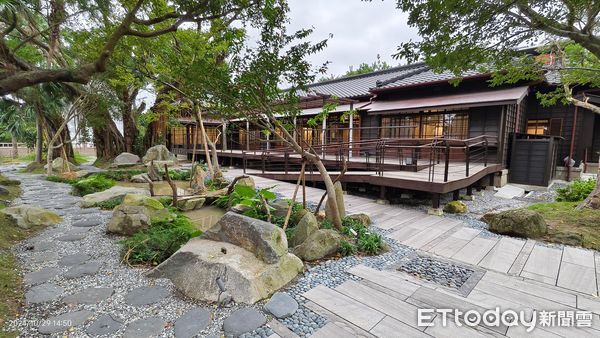 ▲歷史建築高遠新村港務局局長官舍修復再利用工程現況照。（圖／港務公司提供）