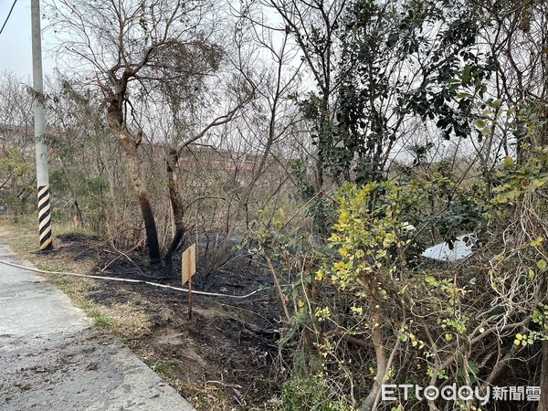 ▲▼金門雜草火警。（圖／記者林名揚翻攝）