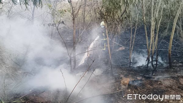 ▲▼金門雜草火警。（圖／記者林名揚翻攝）