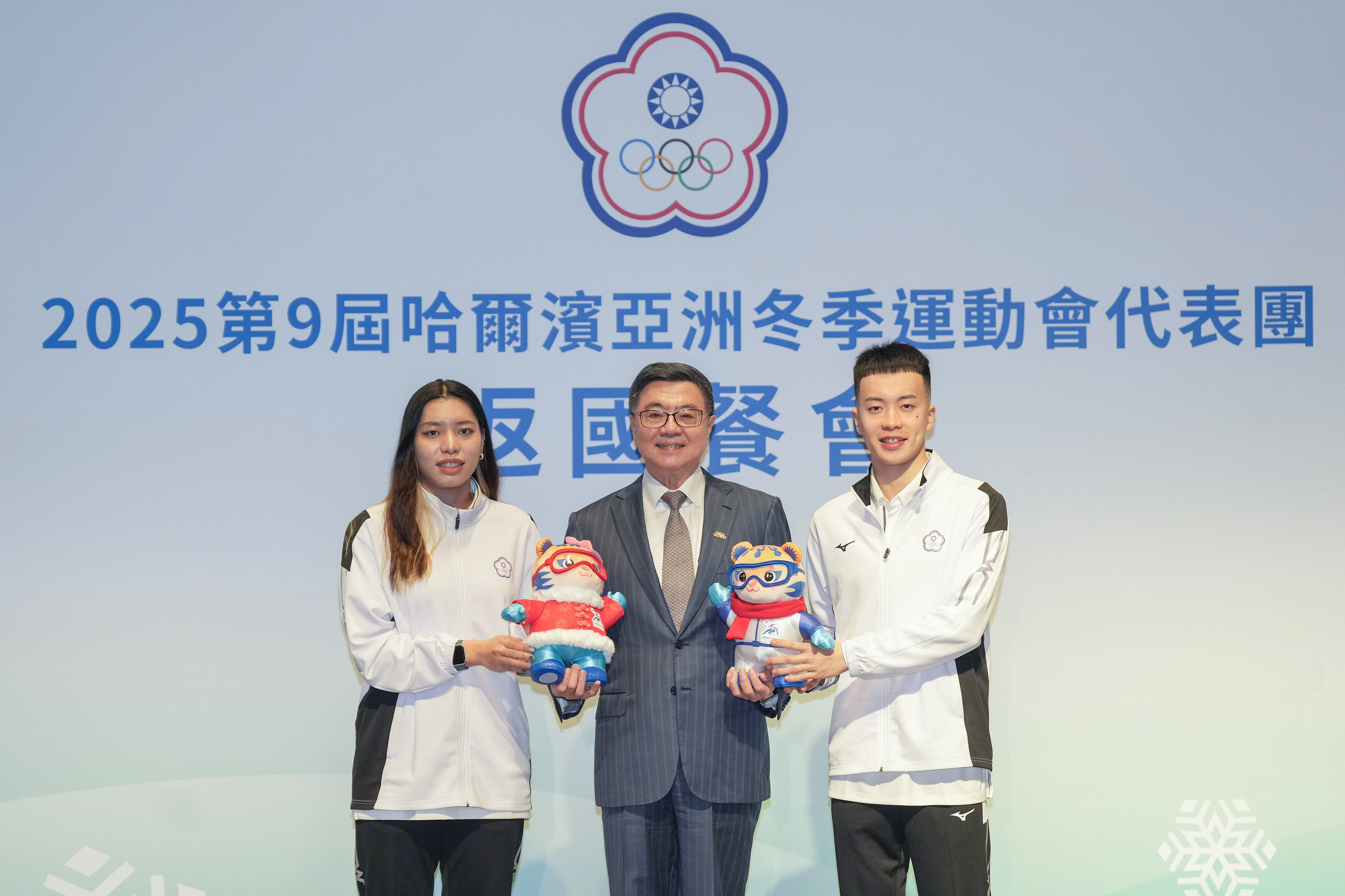 ▲▼中華亞冬運代表團返國餐會，行政院院長卓榮泰蒞臨現場。（圖／中華奧會提供）