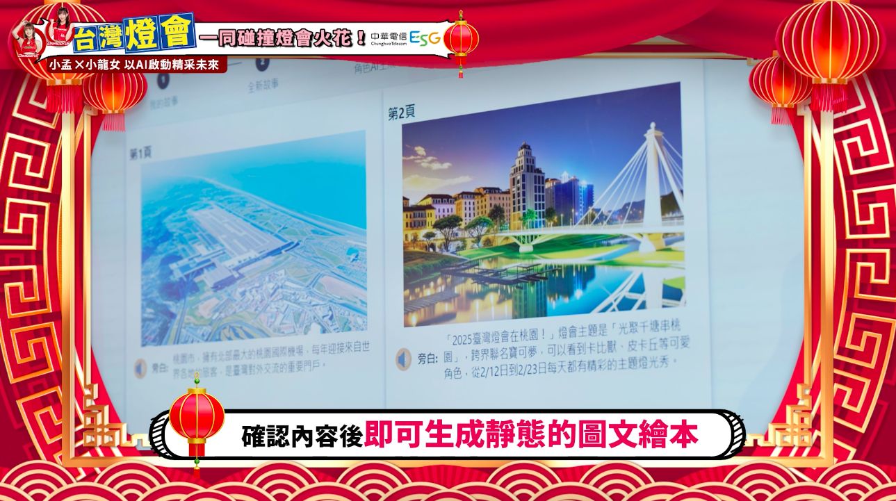 ▲▼ 台灣燈會,中華電信,AI互動,科技,展演,5G,味全龍,小龍女,桃園。（圖／擷取自即新聞）