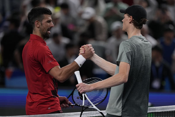 ▲▼現任球王辛納與世界反禁藥組織（WADA）達成和解，接受禁賽3個月，喬科維奇批評此判決明顯偏袒             。（圖／達志影像／美聯社）