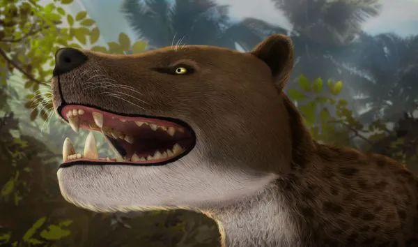 ▲▼「巴斯泰特齒獸」（Bastetodon syrtos）。（圖／翻攝自X／@heshamsallam）