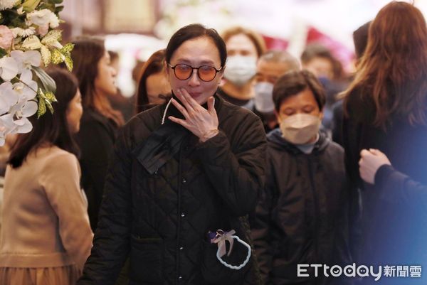 ▲▼林葉亭父親林葉增先生告別式-劉景莊Julie。（圖／記者周宸亘攝）