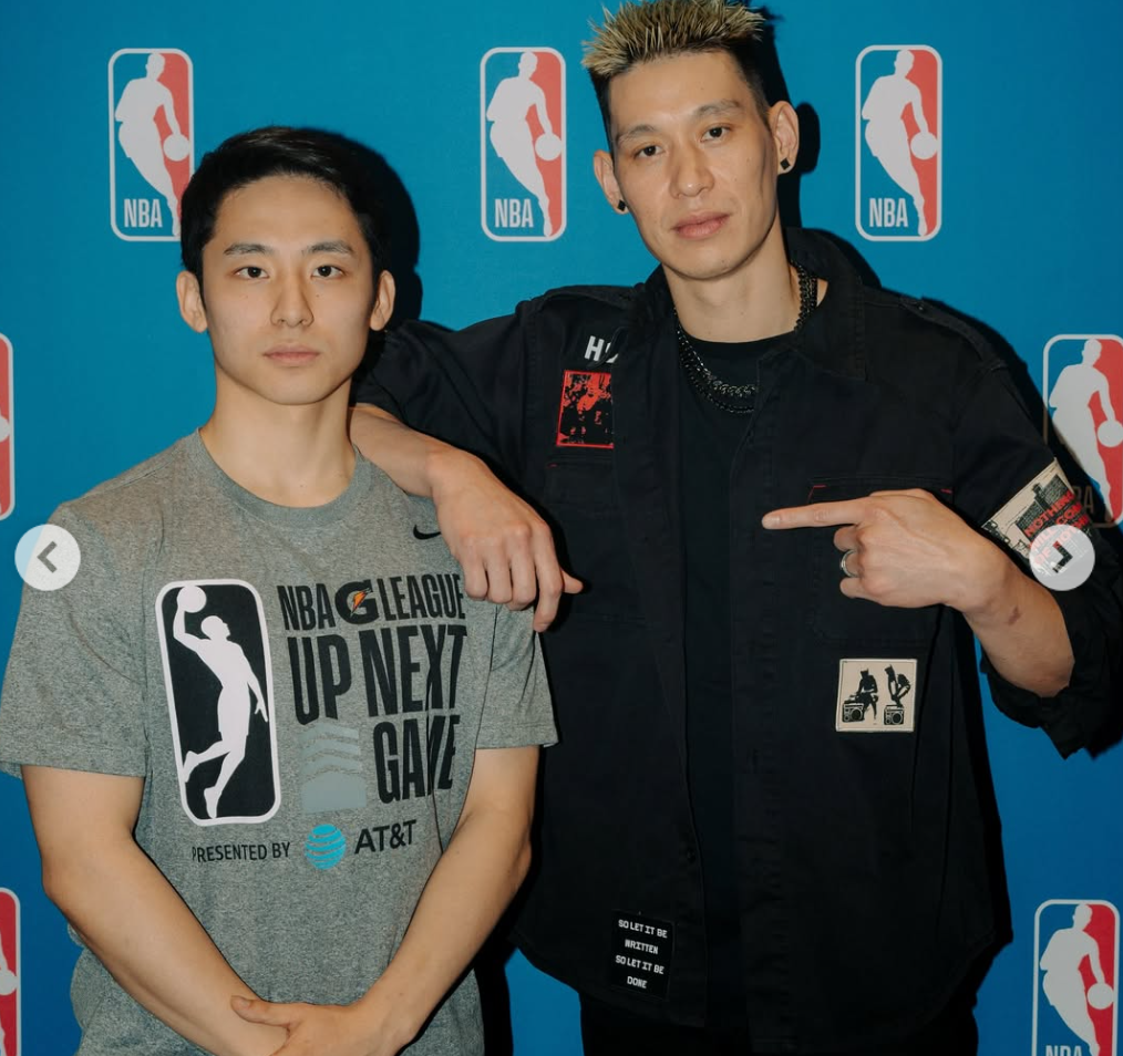 ▲▼林書豪合體「日本第一控」河村勇輝。（圖／翻攝自IG／jlin7）