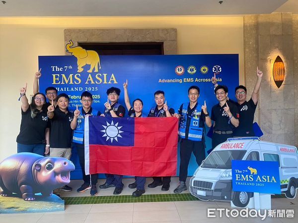 ▲台南市消防局及奇美醫院組成的TAINAN PRO GO取得預賽第一名闖入決賽，另分別由新北市及香港隊取得決賽資格。（圖／記者林東良翻攝，下同）