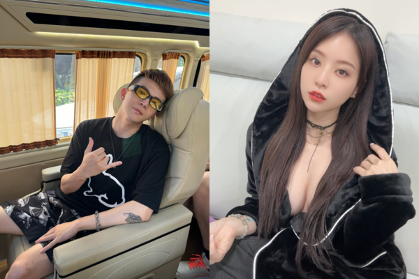 外送用▲▼孫生才遭解約　女友發聲：還有多少隱瞞？（圖／翻攝自Instagram／soon6669、_dfen_bb）