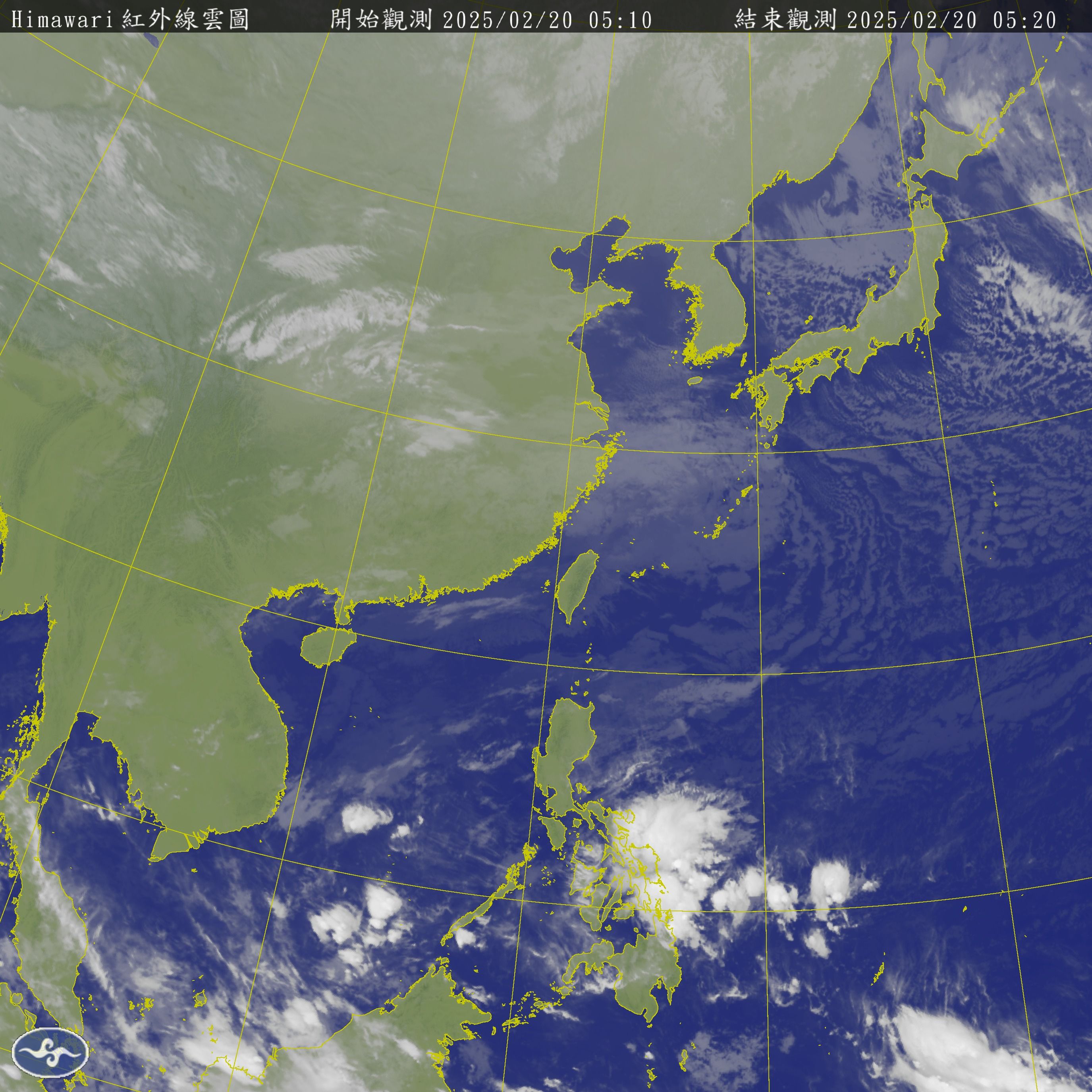 ▲▼衛星雲圖。（圖／中央氣象署）