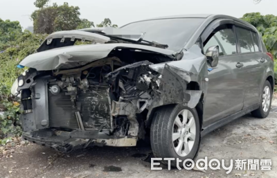 雲林深夜死亡車禍!轎車猛撞對向車駕駛不治 驚悚影片曝