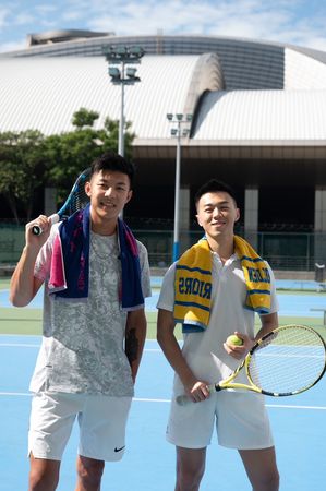 ▲▼劉丞（左）和游書庭為拍攝BL劇私下不斷維繫感情。（圖／艾迪昇傳播提供）