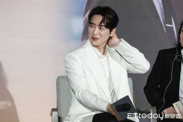 ▲《我的完美秘書》李浚赫來台記者會。（圖／記者林敬旻攝）