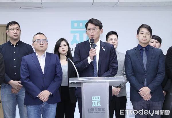 ▲▼民眾黨第二屆黨主席黃國昌上任記者會。（圖／記者屠惠剛攝）