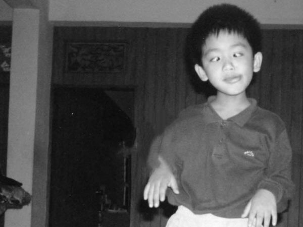 ▲大元加碼曬出了鼓鼓童年的照片。（圖／翻攝自Instagram／dayuanlin）