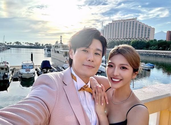 ▲邱芷微即將於2月28日與交往10年的未婚夫陳志忠（Wilson）步入婚姻殿堂。（圖／翻攝自邱芷微IG）