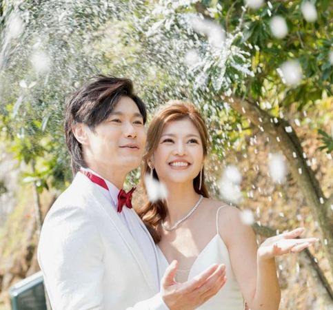 ▲邱芷微即將於2月28日與交往10年的未婚夫陳志忠（Wilson）步入婚姻殿堂。（圖／翻攝自邱芷微IG）