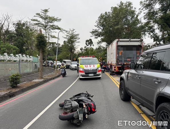 ▲▼仁武死亡車禍             。（圖／記者陳宏瑞翻攝）