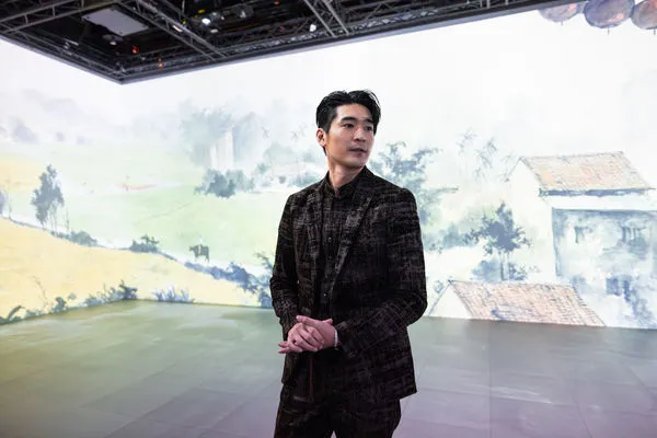 ▲涂善存《臺灣風物圖－穿越時空沉浸之旅》。（圖／双融域提供）