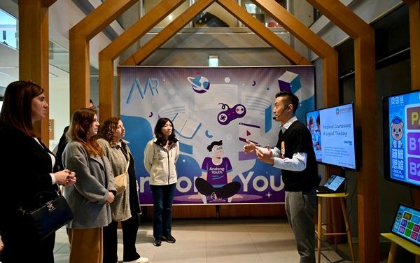 ▲以色列拉馬甘市議員團參訪桃園青創基地