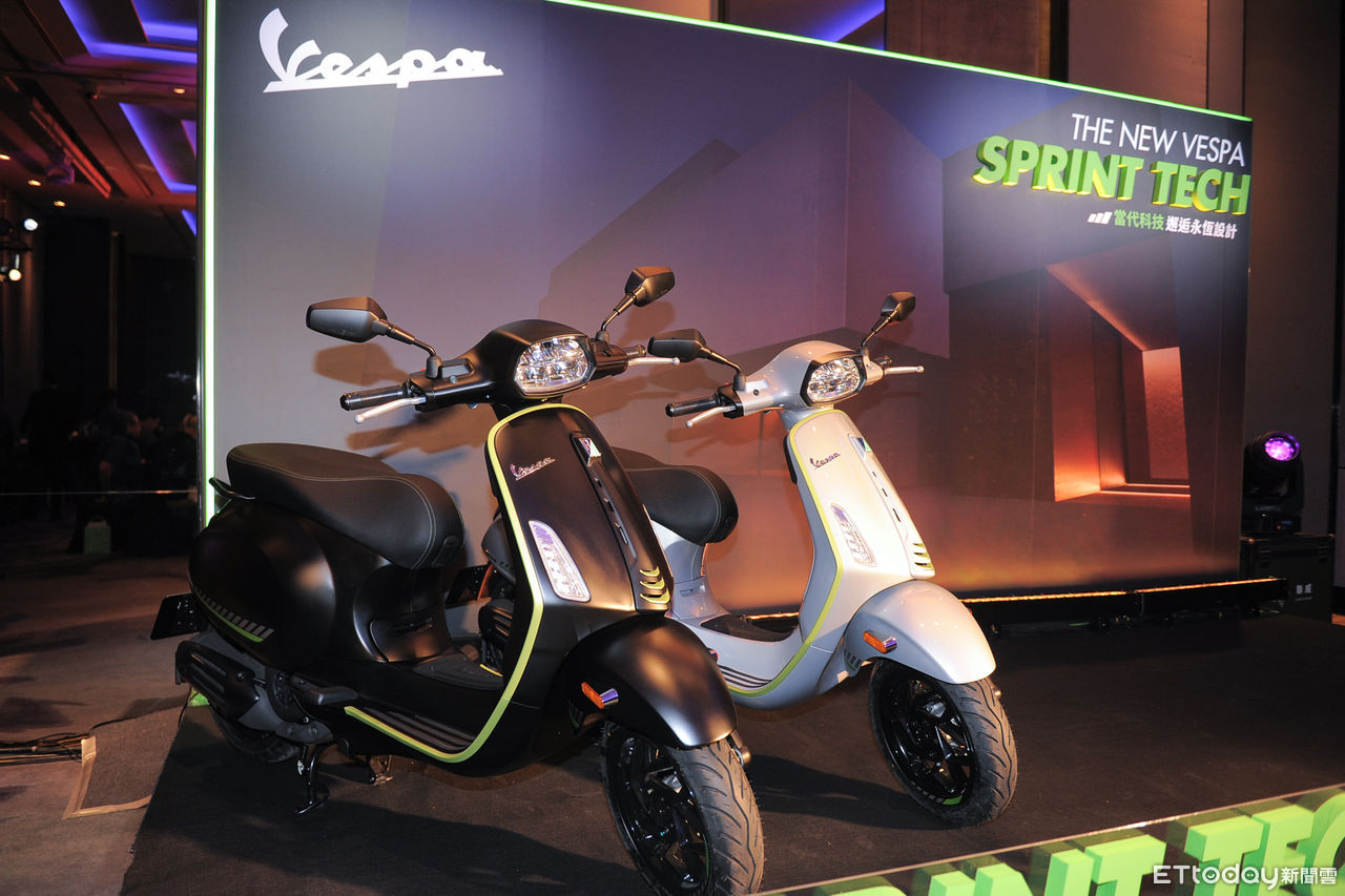 ▲Vespa Sprint Tech 150。（圖／記者林鼎智攝）