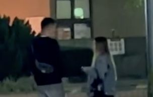 ▲香港出現操普通話口音，疑似電詐集團成員的男子隨機尋找落單女生。（圖／翻攝threads）